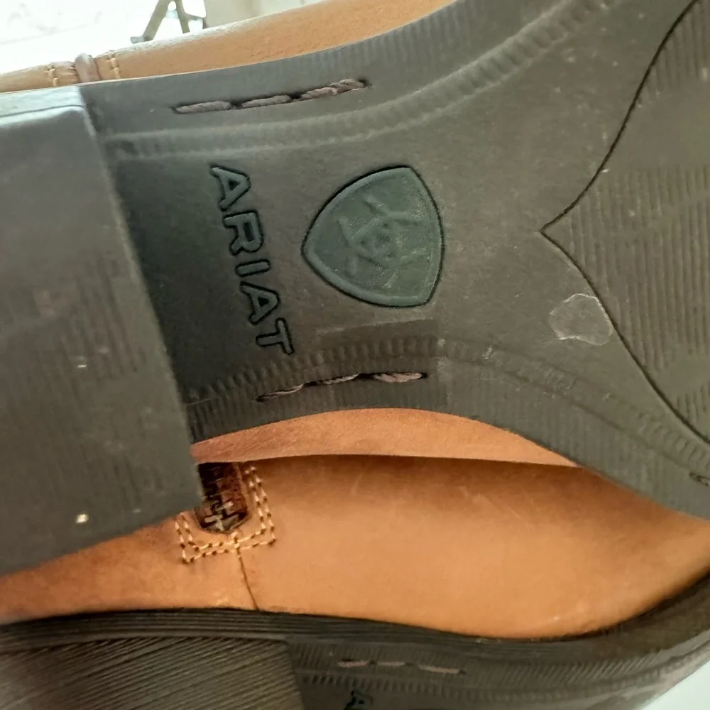 Ariat Darlin Western Boot Ankle High Boot Burnt Sugar 9C